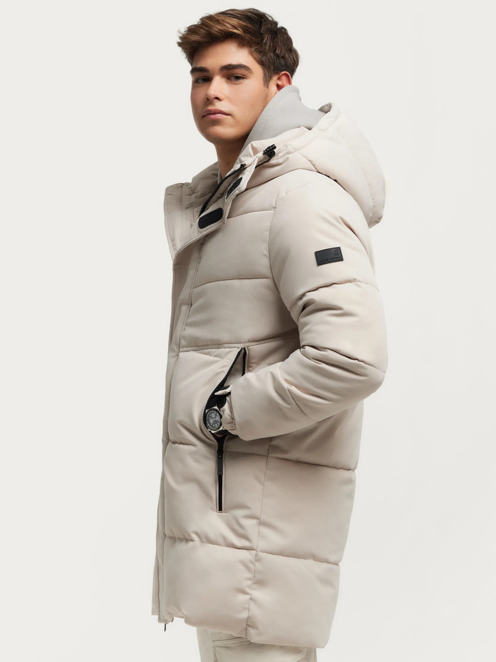 Cazadoras Y Parkas-Alvaro Moreno PARKA BASKERVILLE Crudo