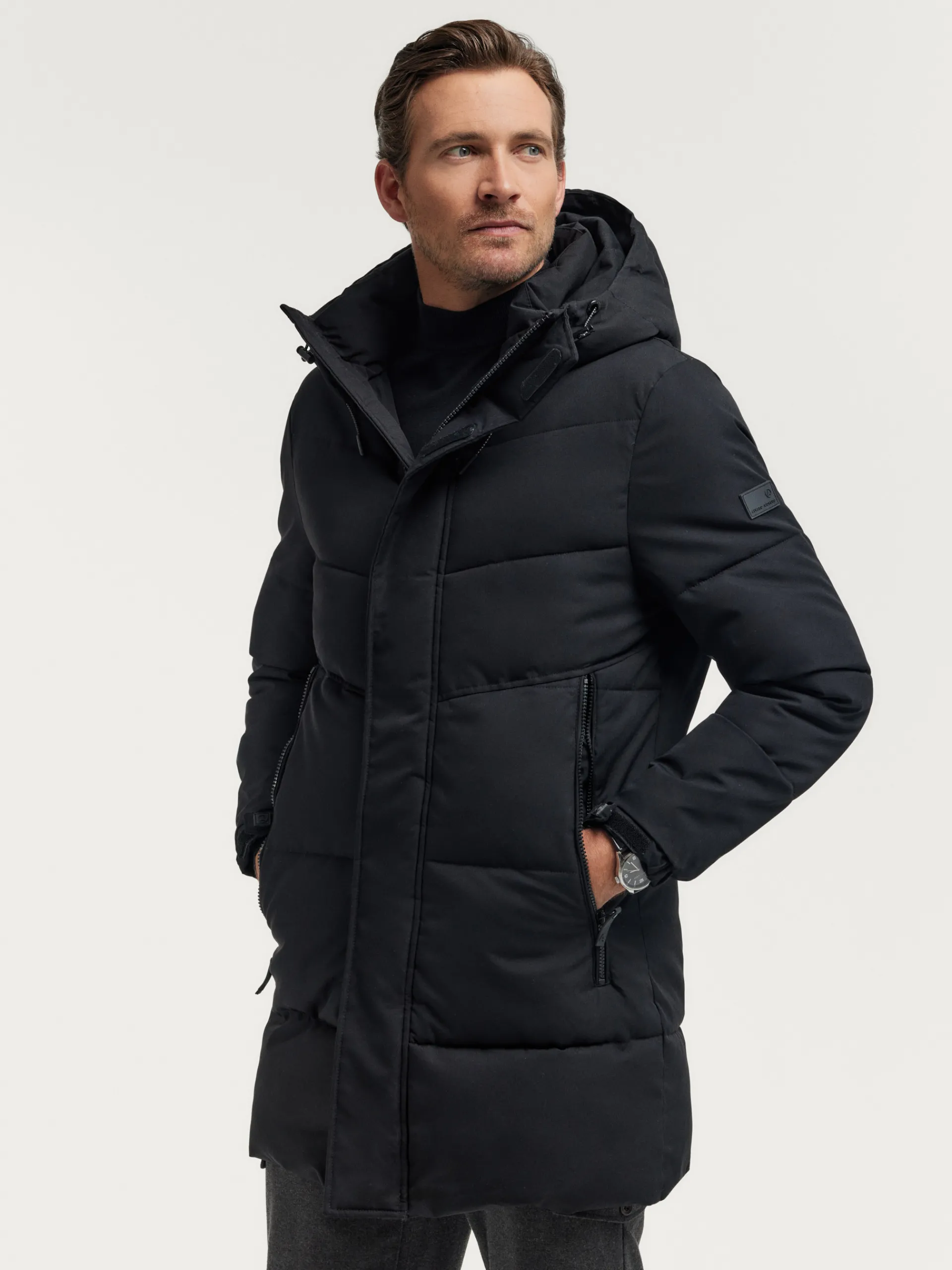 Cazadoras Y Parkas-Alvaro Moreno PARKA BASKERVILLE Negro