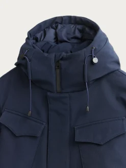 Cazadoras Y Parkas-Alvaro Moreno PARKA BORGIA Azul Marino