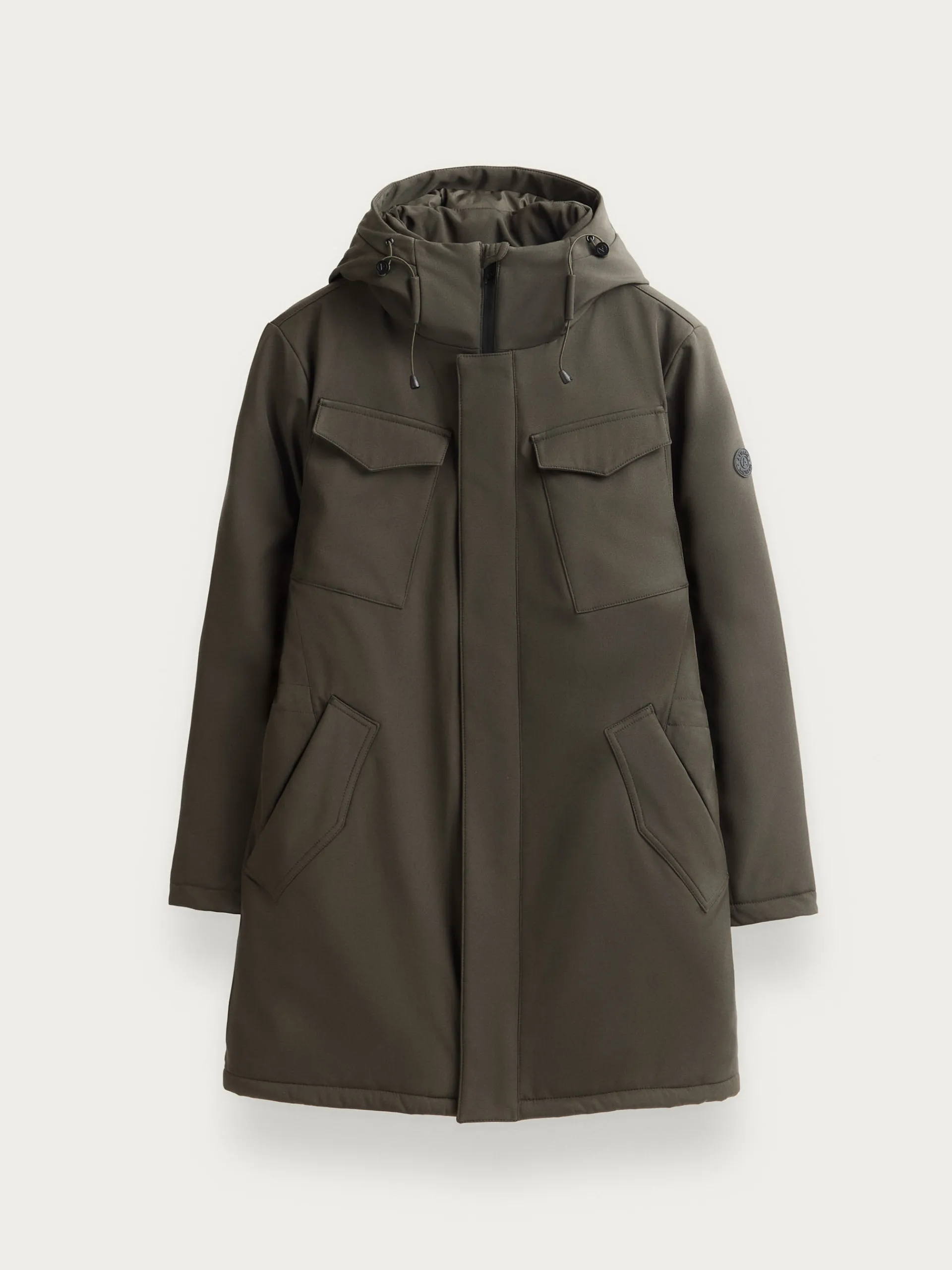 Cazadoras Y Parkas-Alvaro Moreno PARKA BORGIA Verde