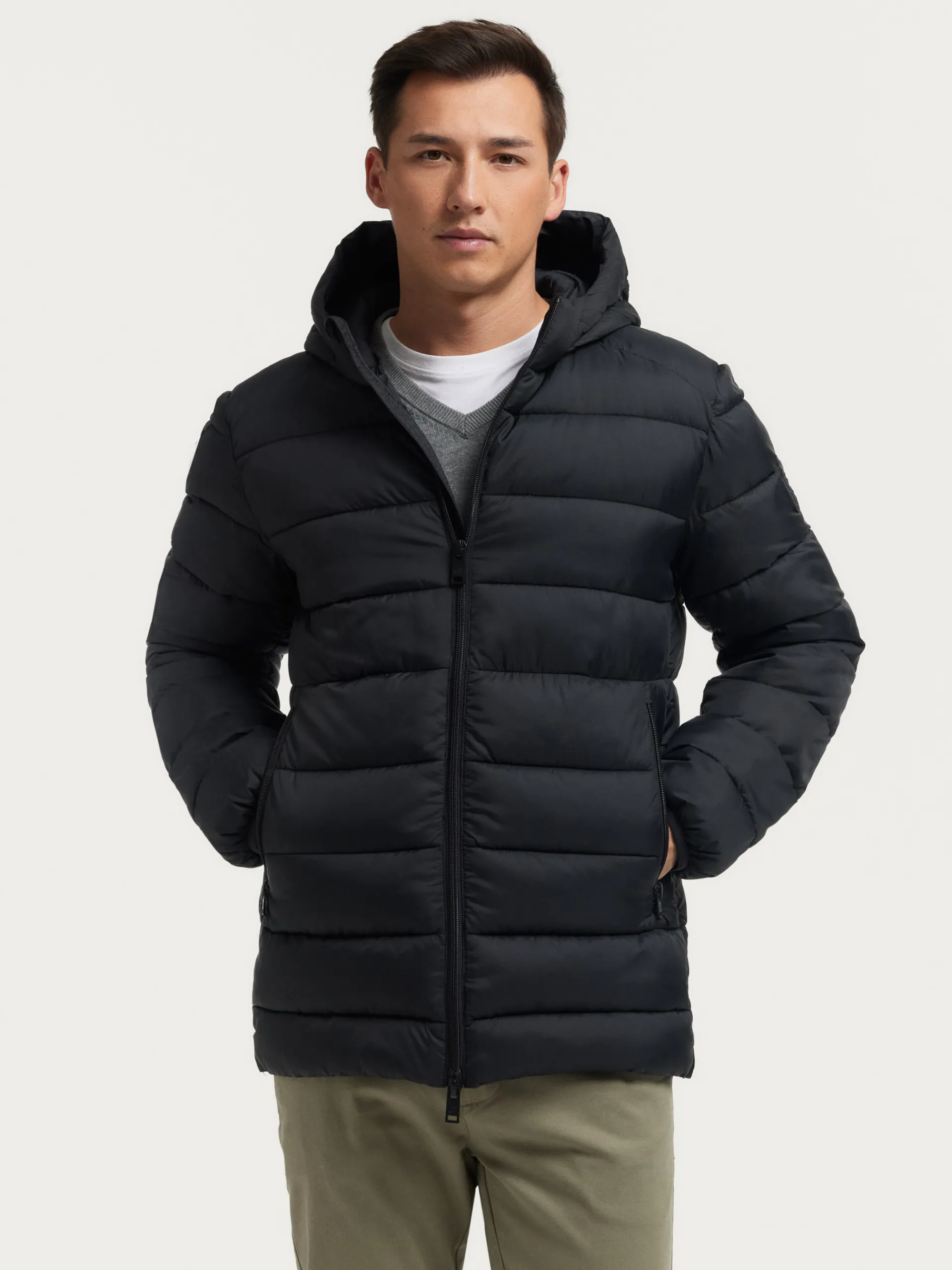 Teen|Cazadoras Y Parkas-Alvaro Moreno PARKA LEHMAN Negro