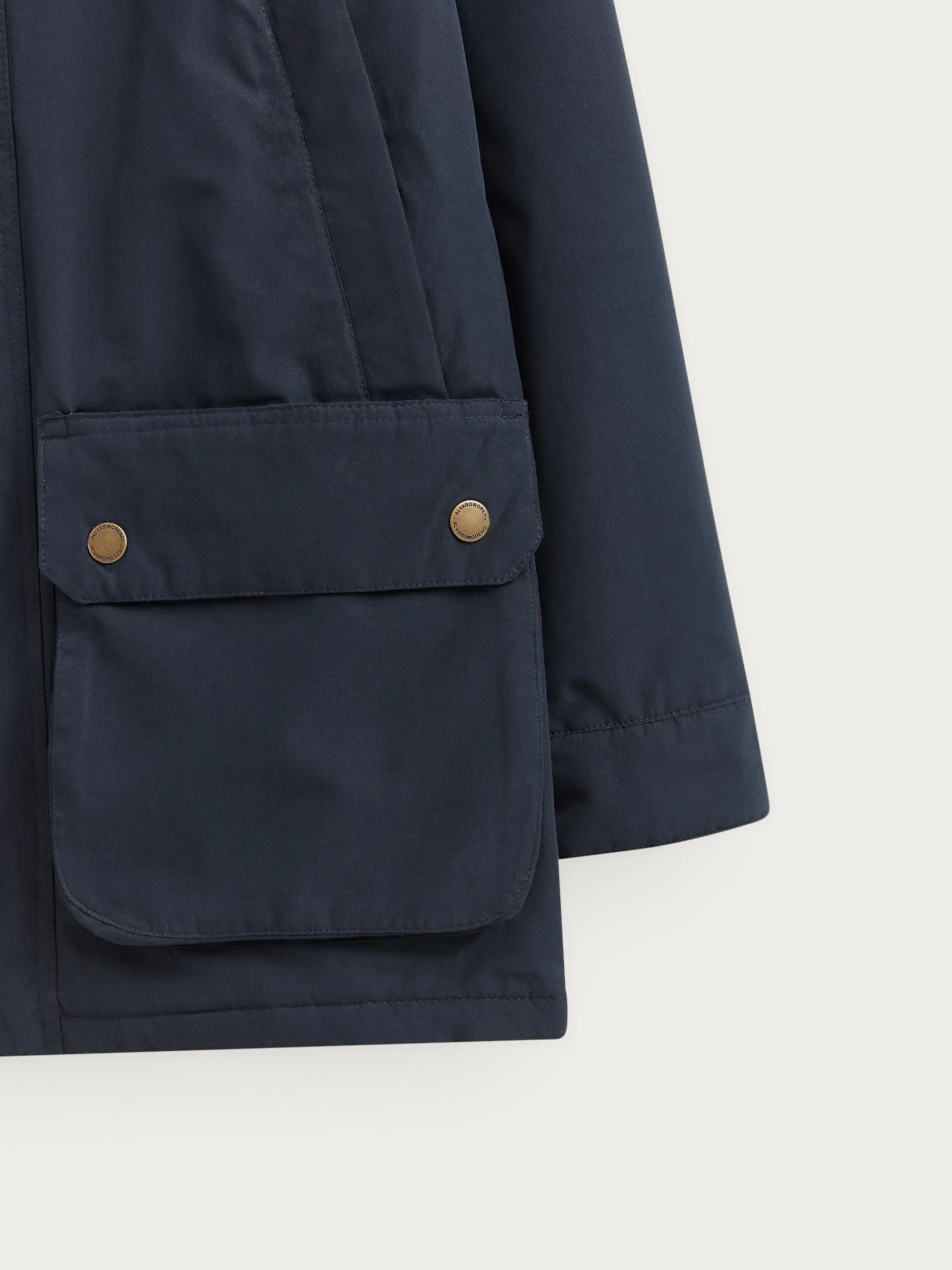 Cazadoras Y Parkas-Alvaro Moreno PARKA TIM Azul Marino
