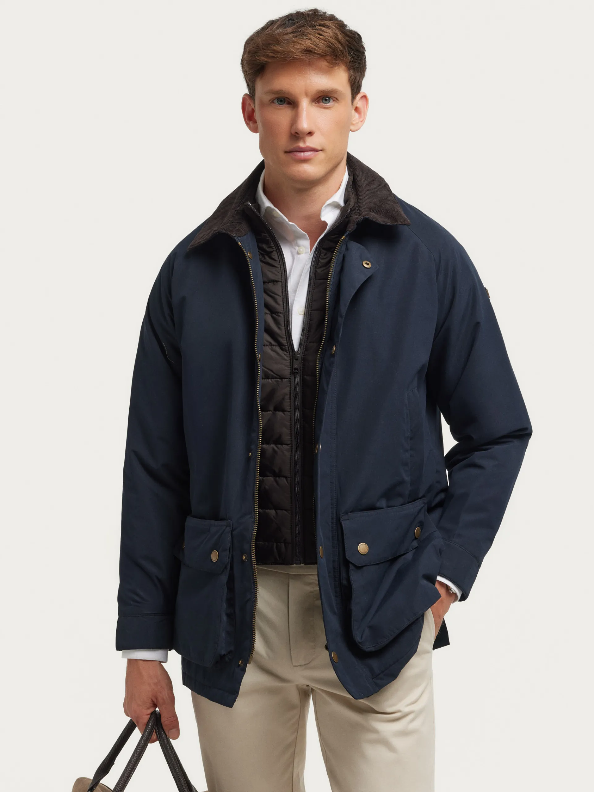 Cazadoras Y Parkas-Alvaro Moreno PARKA TIM Azul Marino