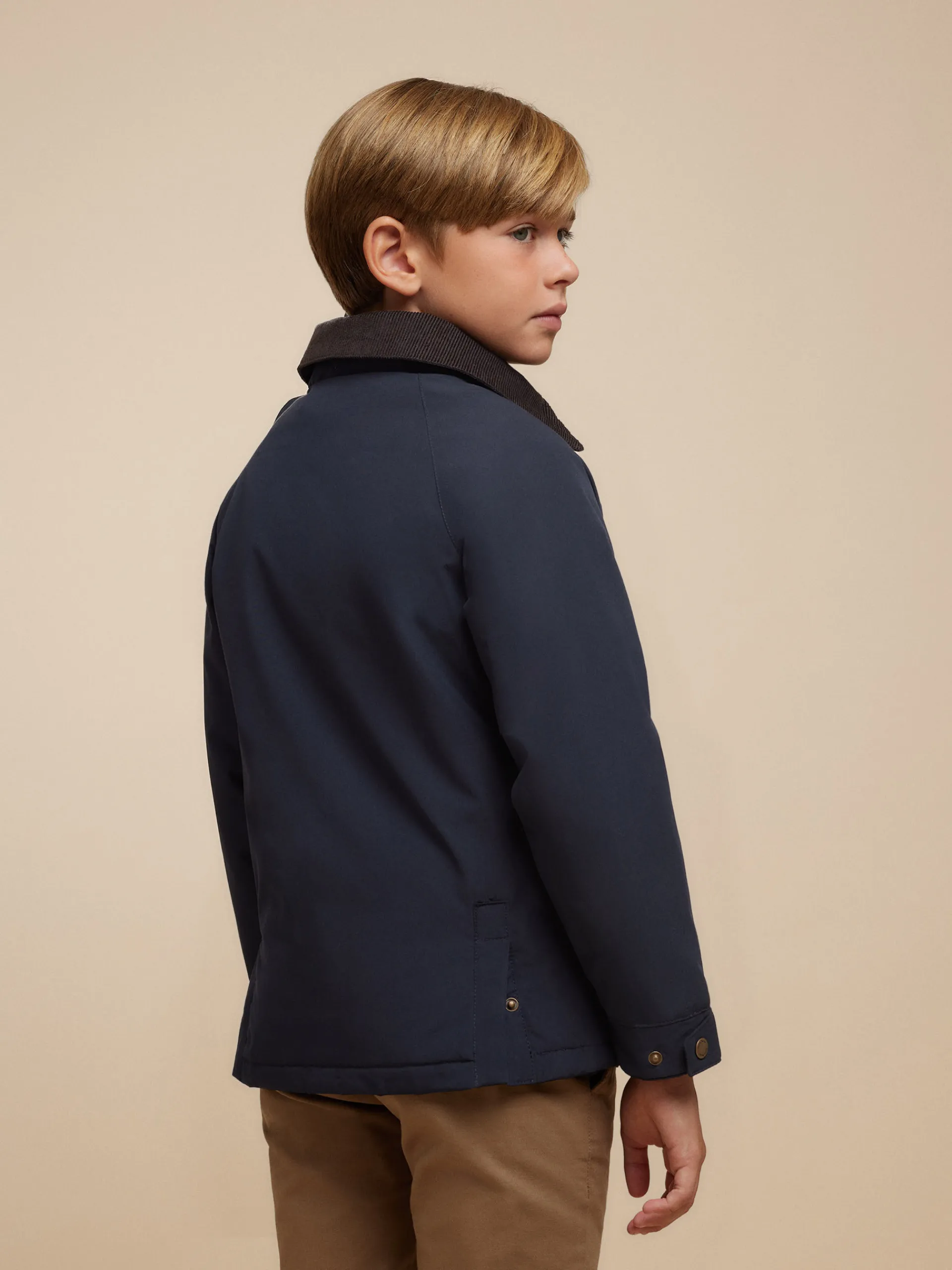 Cazadoras Y Chalecos-Alvaro Moreno PARKA TIM KIDS Azul Marino