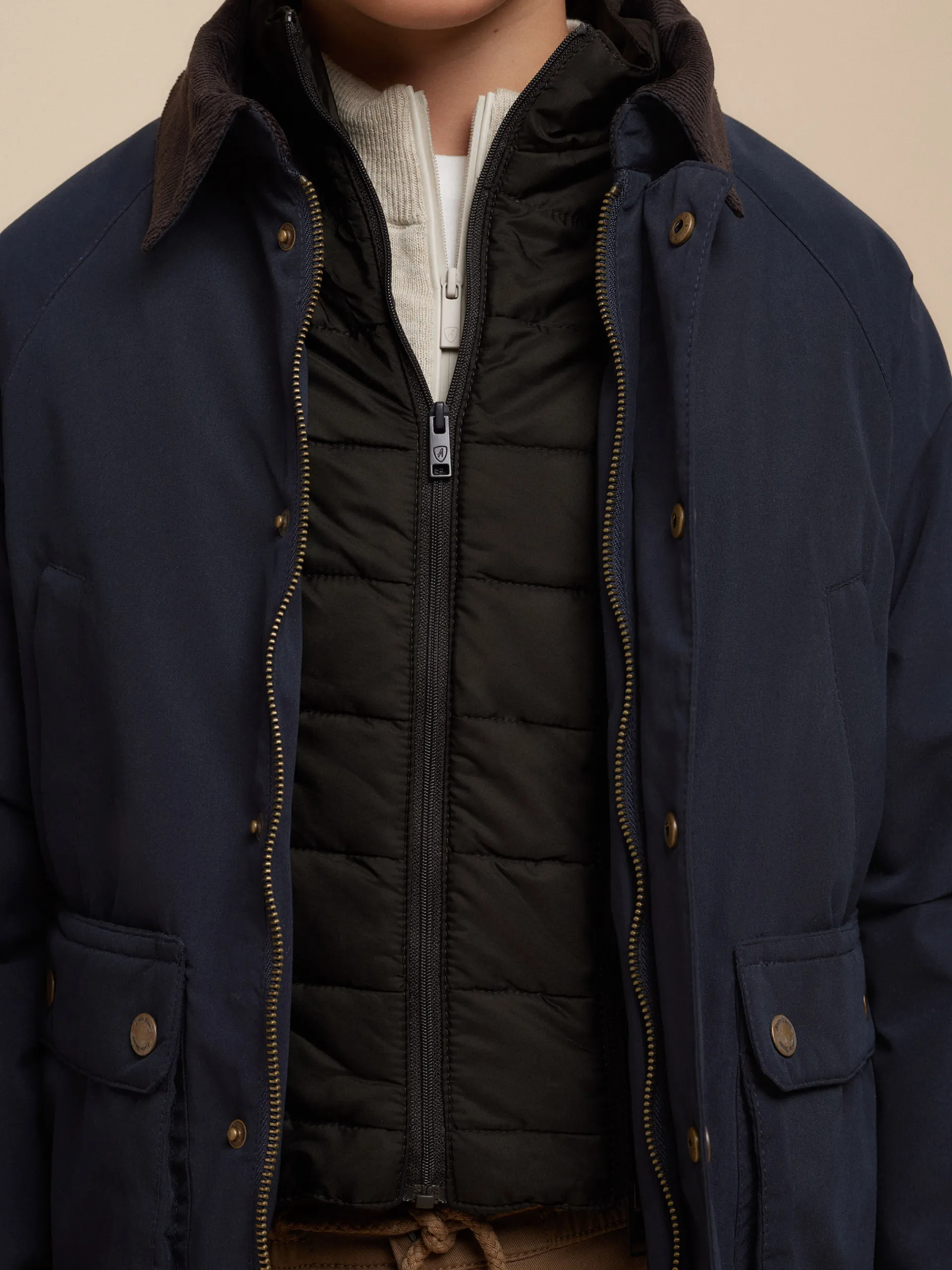 Cazadoras Y Chalecos-Alvaro Moreno PARKA TIM KIDS Azul Marino