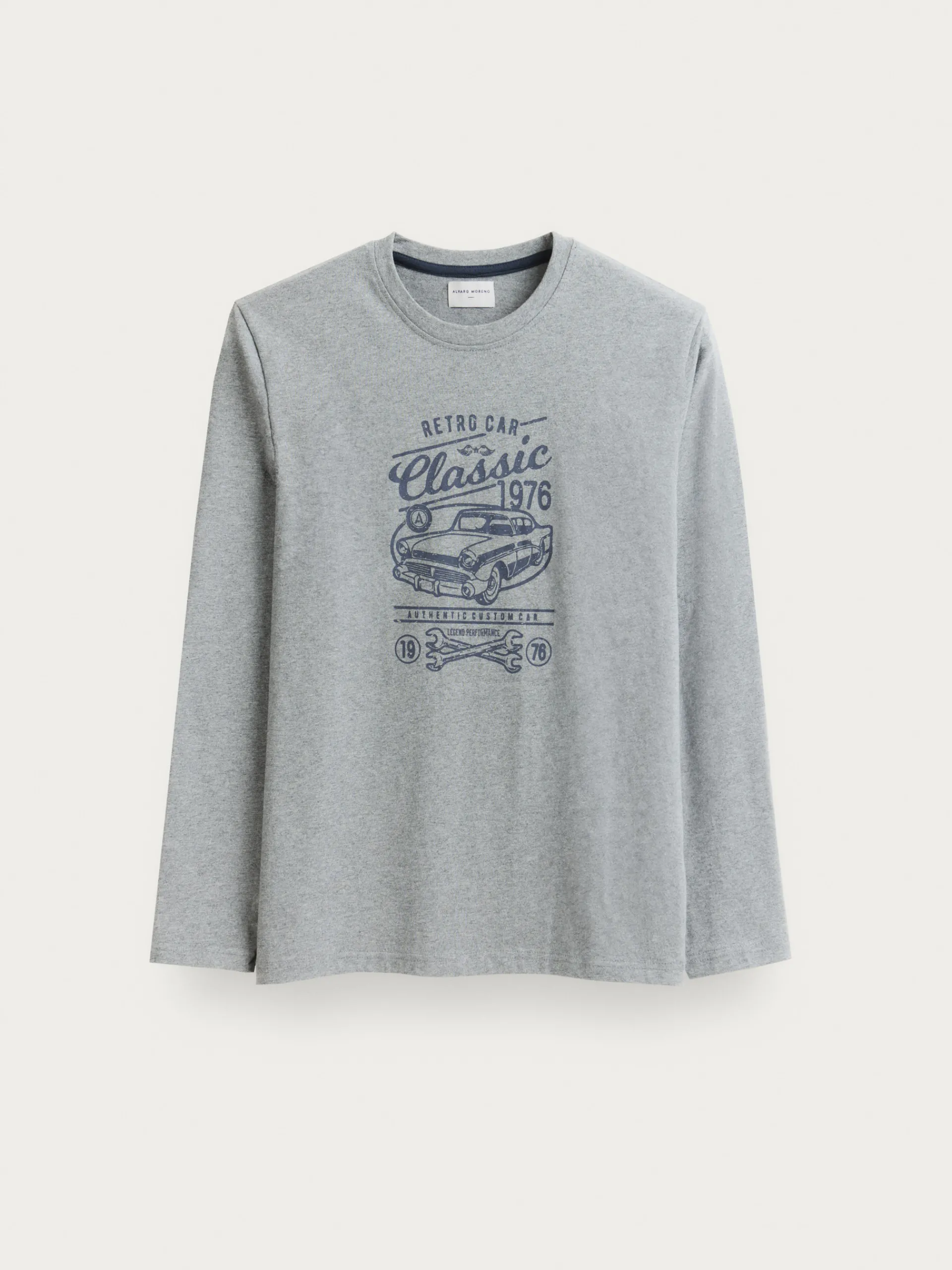 Pijamas-Alvaro Moreno PIJAMA RETROCAR Gris