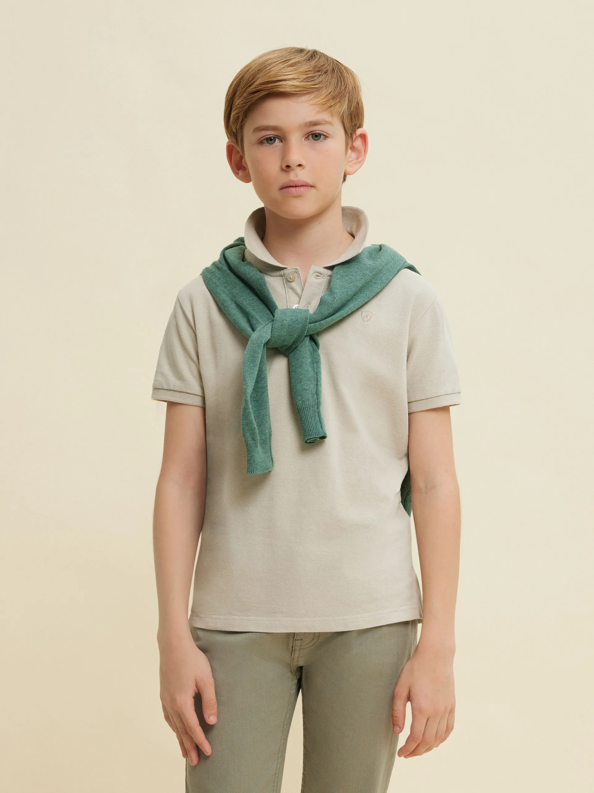 Polos-Alvaro Moreno POLO OSAKA KIDS Beige