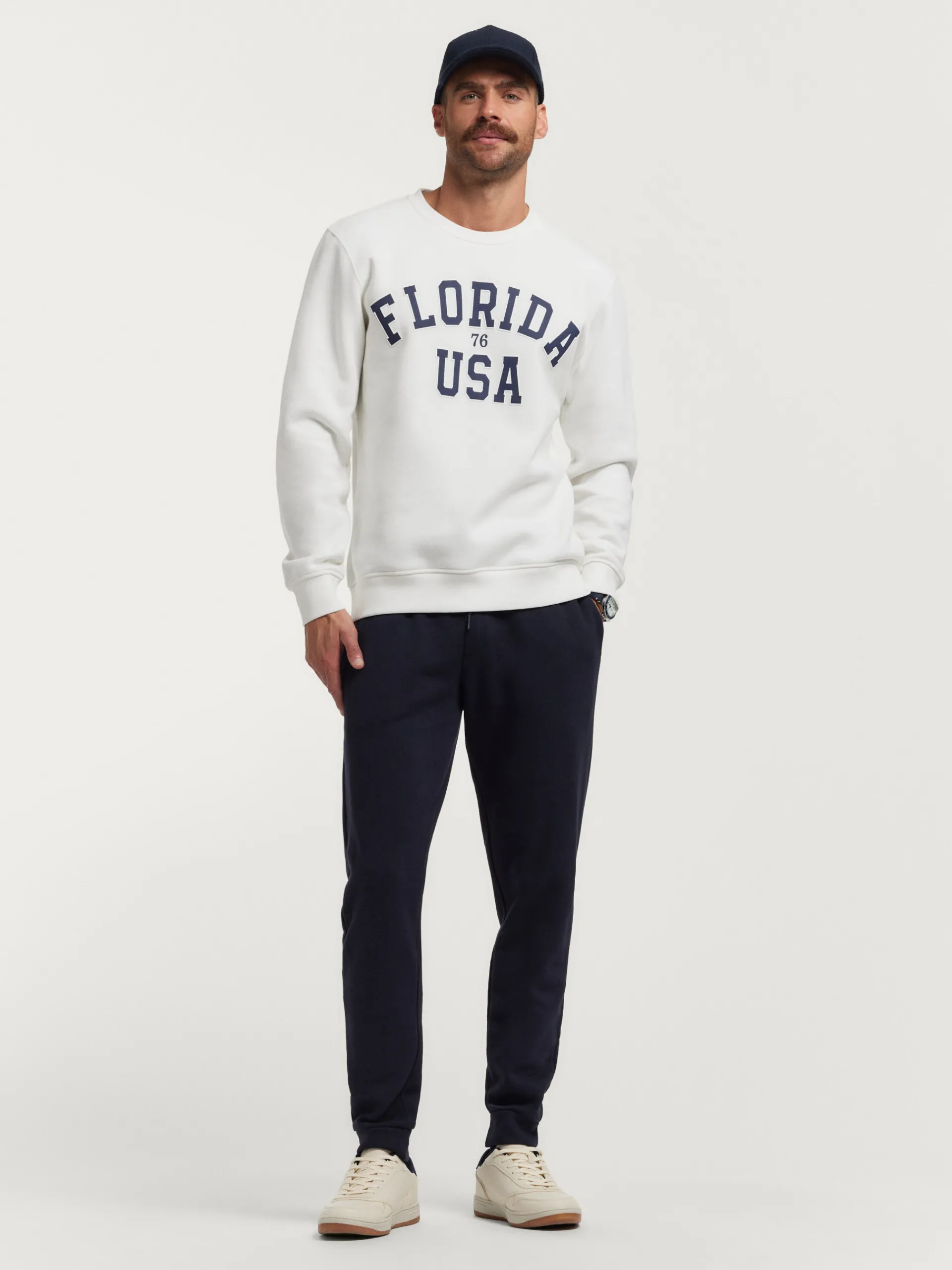 Sudaderas-Alvaro Moreno SUDADERA FLORIDA Blanco