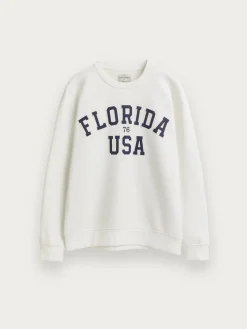 Sudaderas-Alvaro Moreno SUDADERA FLORIDA Blanco