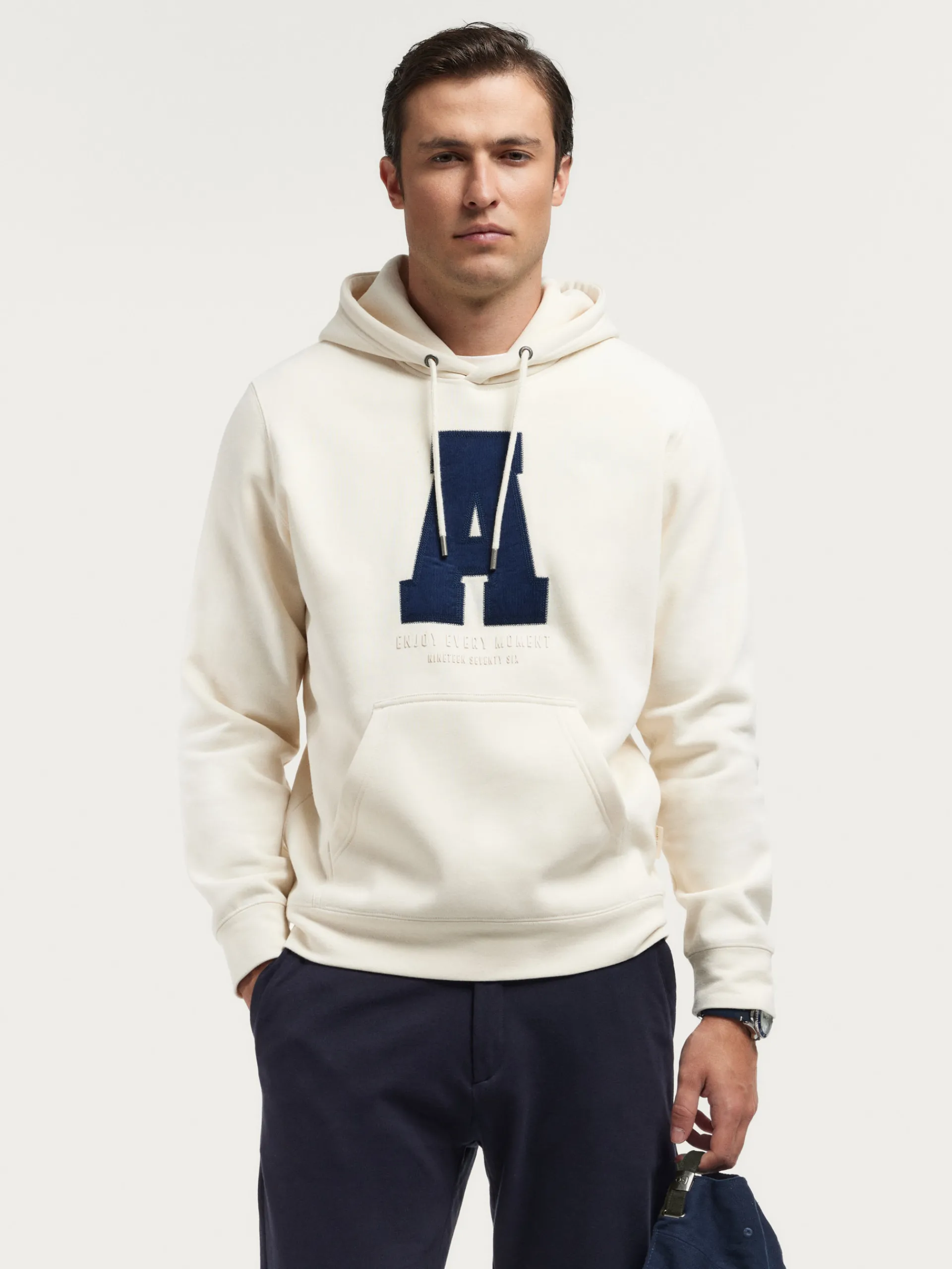 Sudaderas-Alvaro Moreno SUDADERA MOMENT Crudo