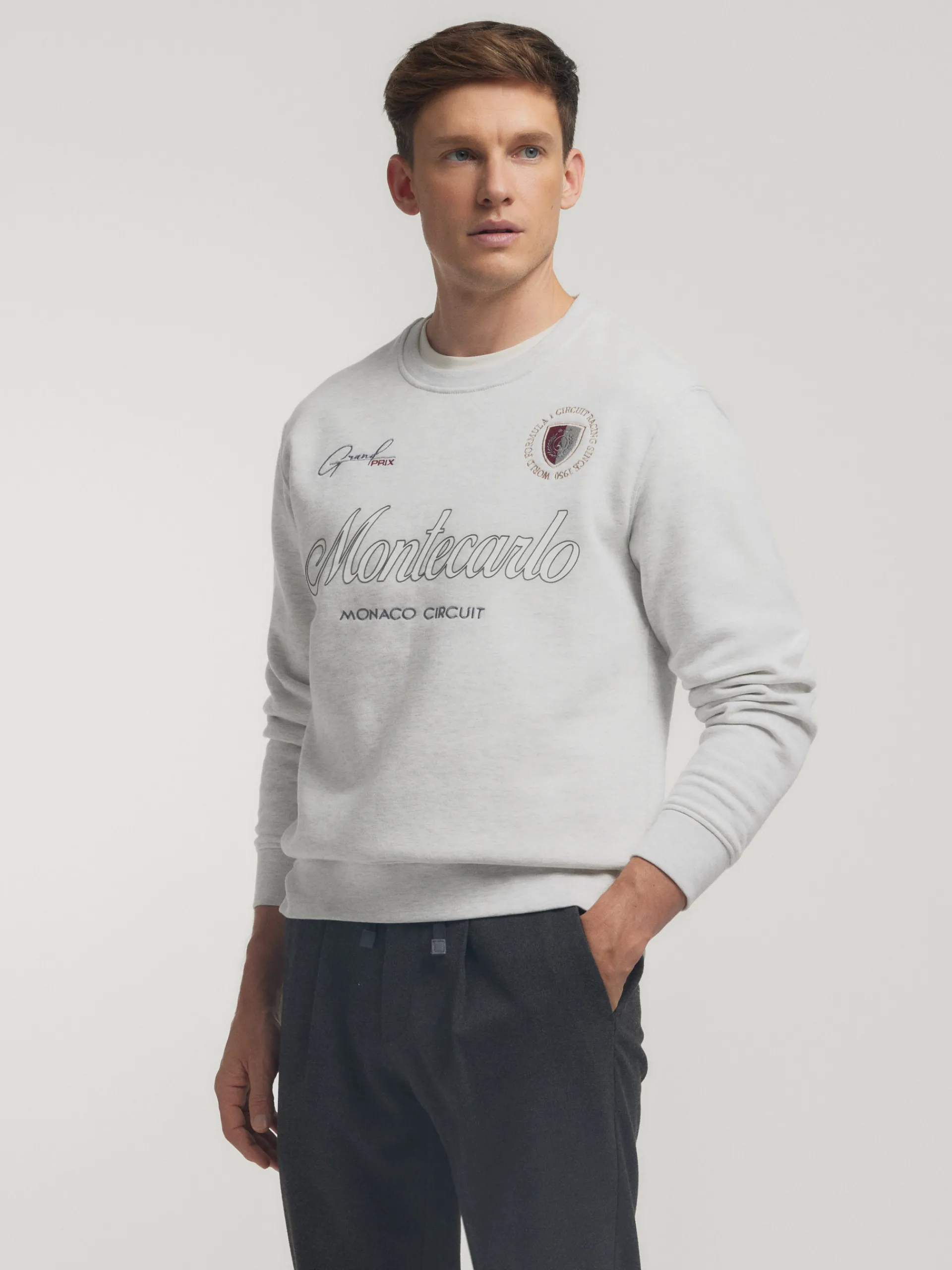 Sudaderas-Alvaro Moreno SUDADERA MONTECARLO Gris