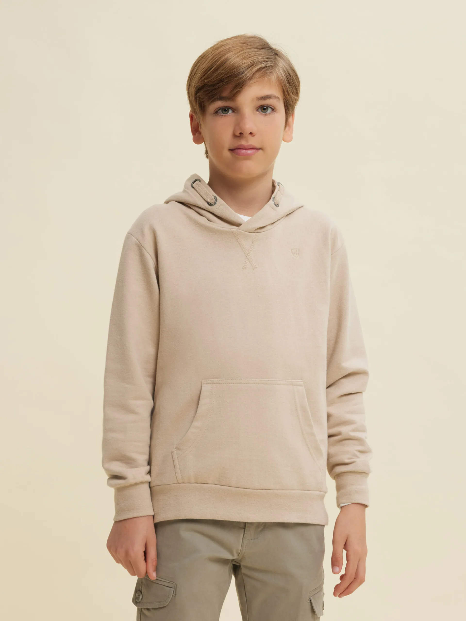 Sudaderas-Alvaro Moreno SUDADERA NELSON KIDS Camel