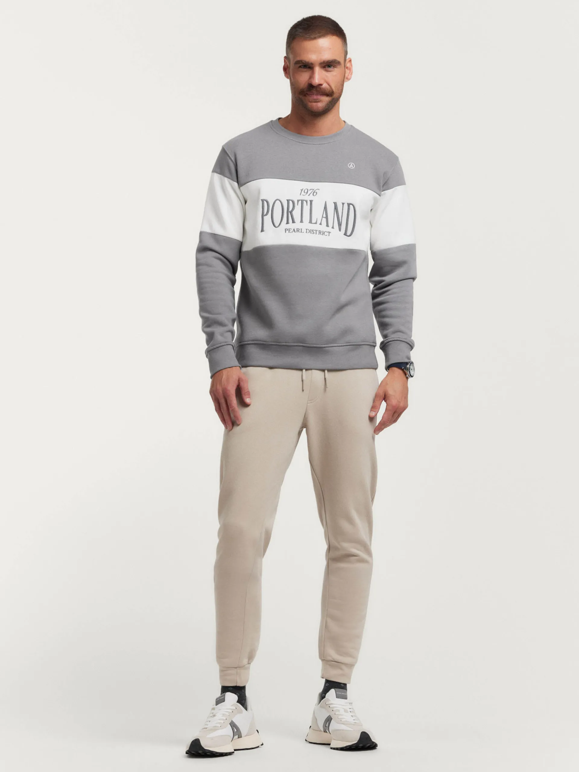 Sudaderas-Alvaro Moreno SUDADERA PÒRTLAND Gris